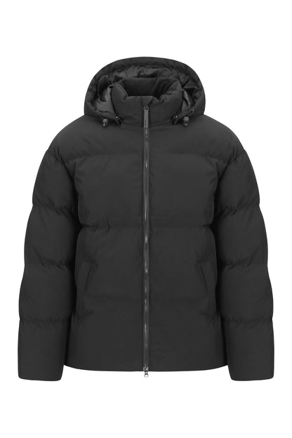 High Neck Hooded Padded Jacket