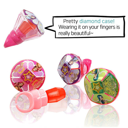 Secret Jouju Giant ring Candy Princess ring Strawberry flavor 1Set 15EA, 1EA 6g