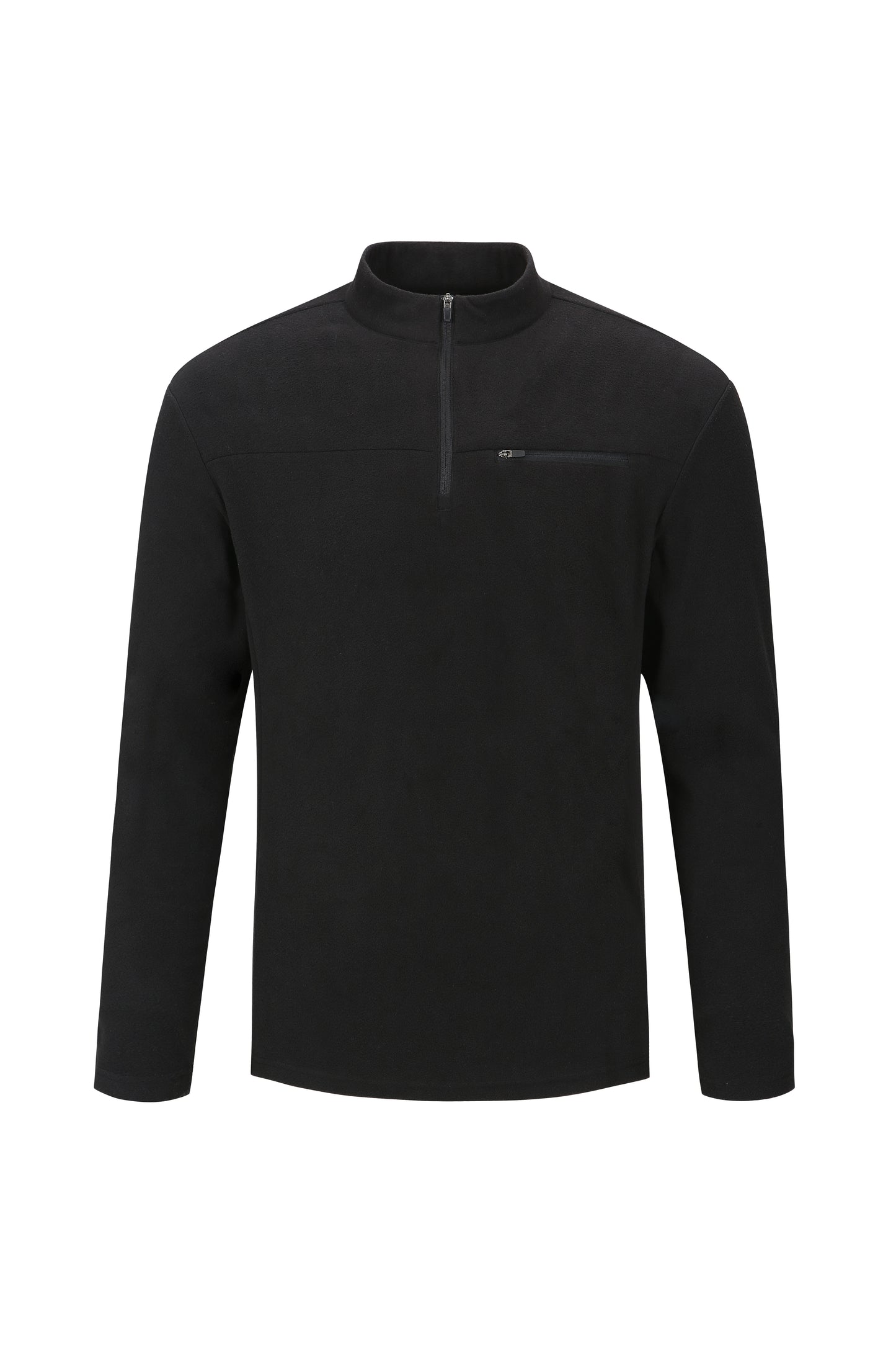 Double Fleece-Lined Zip-up T-shirt