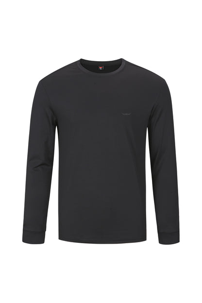 BFL Fleece-Lined Round Neck T-shirt