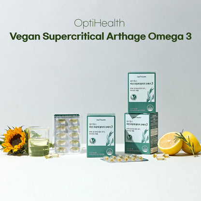 Vegan Supercritical rTG Omega-3 (60 Capsules) Meets IFOS 5-Star GOED International Quality Standards