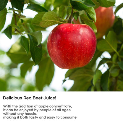 Chunho Ncare Korean Red Beet Juice – 100% German Red Beet with Apple Concentrate, Nutrient-Rich & Naturally Sweet, No Artificial Additives, Resealable Pouch (70mlx30pouches)