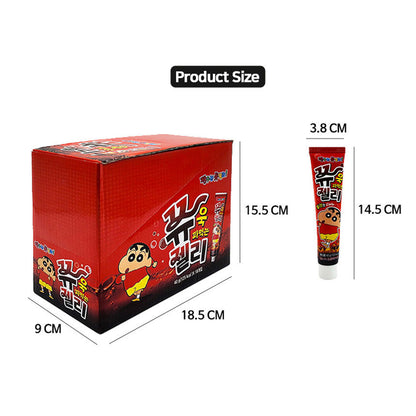 Crayon Shinchan Squeeze jelly Candy Apple flavor and cola flavor 1Set 18EA