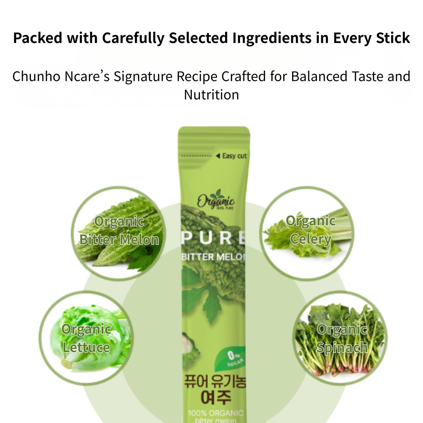 Chunhoncare Korean Bitter Melon Juice, Zero Sugar, Korean-Grown Bitter Melon