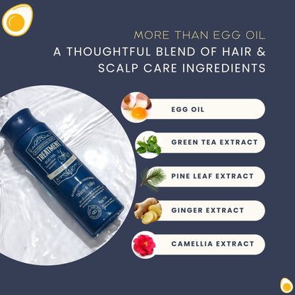 EO Egg Oil Fortifying Silky Hair Conditioner with Egg Oil, 250 ml