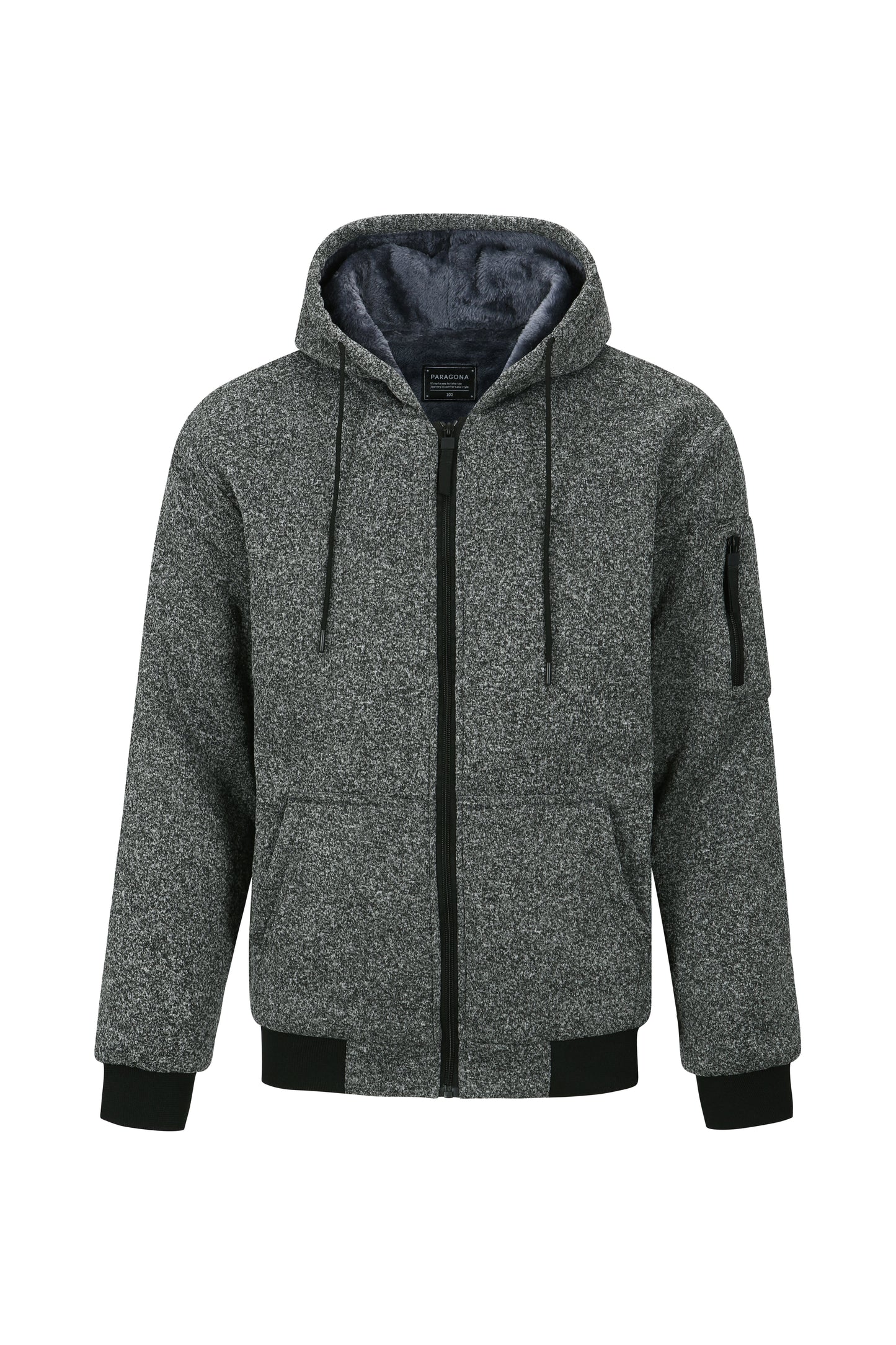 Melange Boa Fleece Jacket