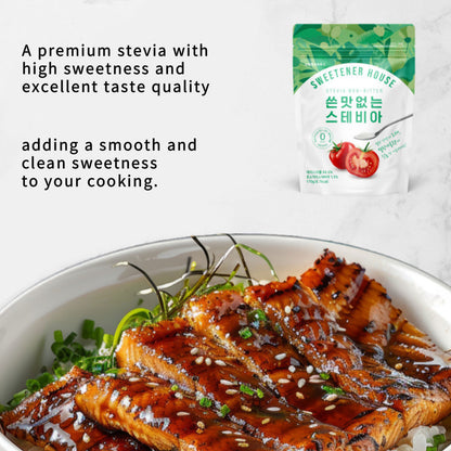 SilkySweet Stevia – Smooth & Natural Non-Bitter, Non-GMO, Perfect for Every Recipe Zero Calorie 2x Sweeter Healthier Sugar Option 380g