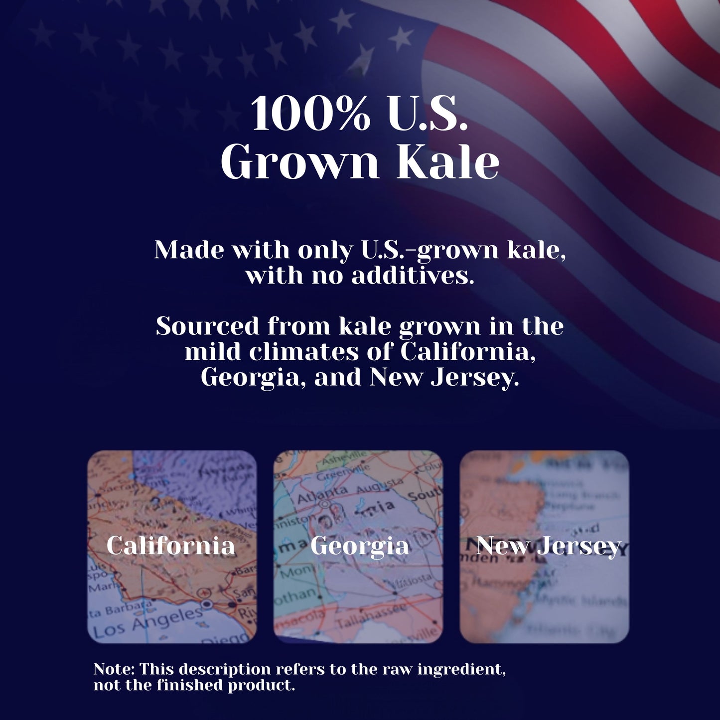 Share Chunhoncare 100% Pure Curly Kale Powder Stick packs – Freeze-Dried Kale