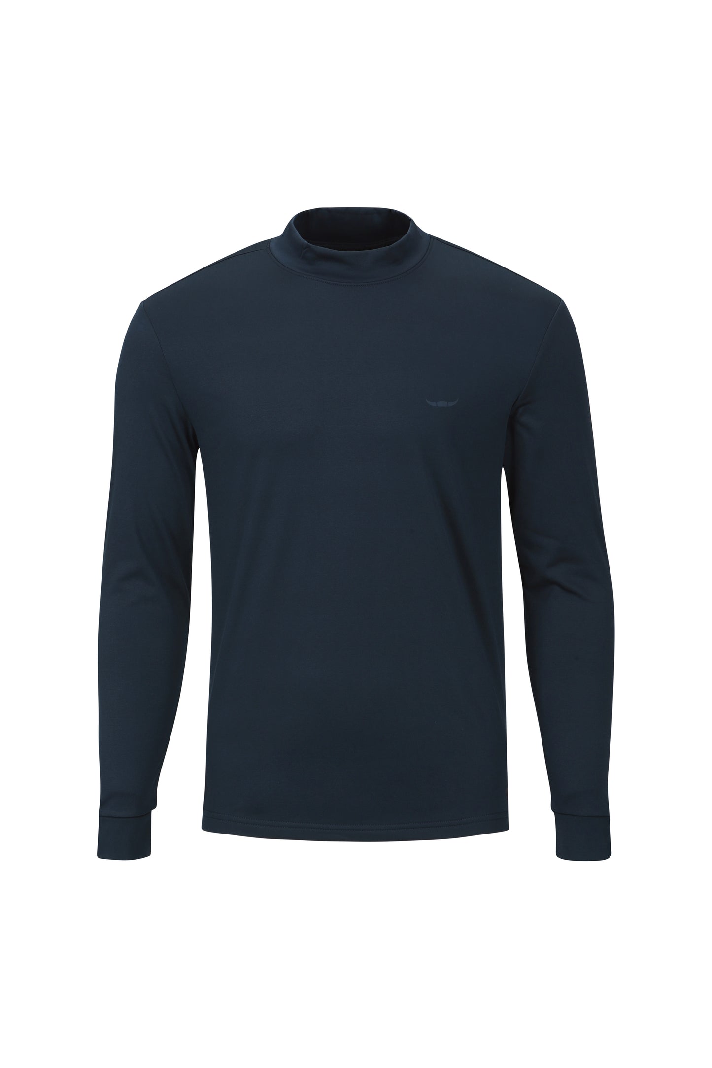 BFL Fleece-Lined Half Turtleneck Top