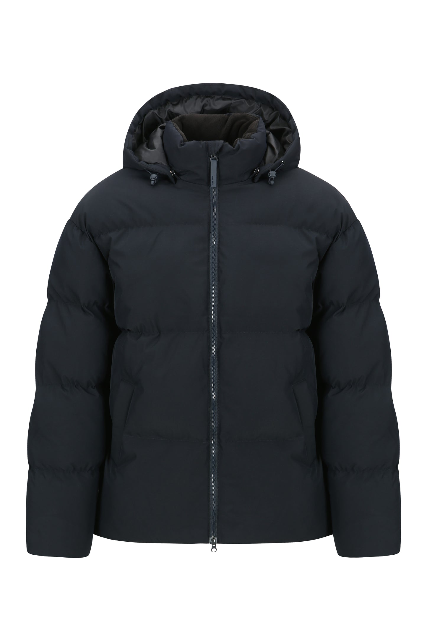 High Neck Hooded Padded Jacket