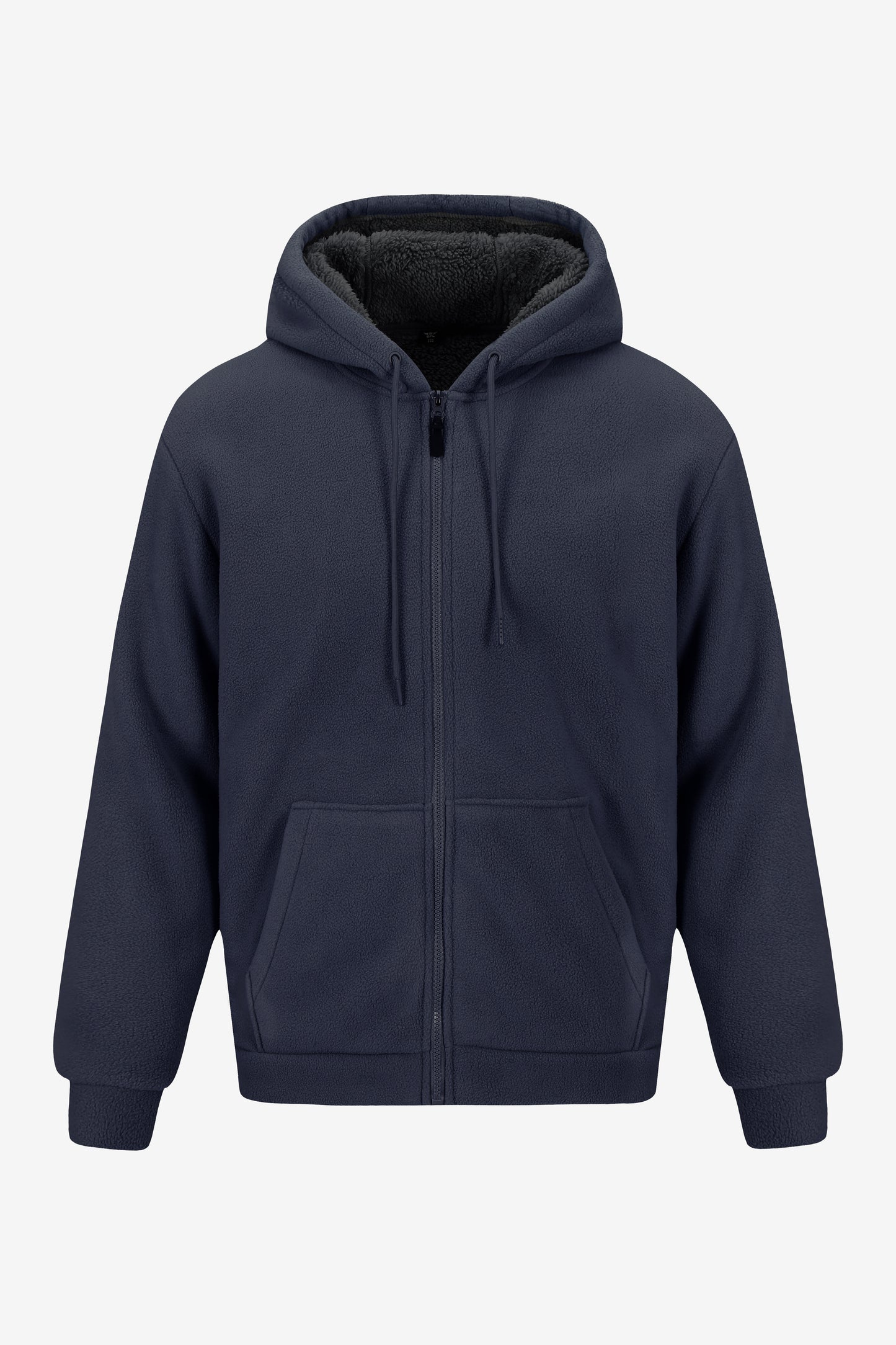 Boa Fleece Hooded Zip-up Jacket