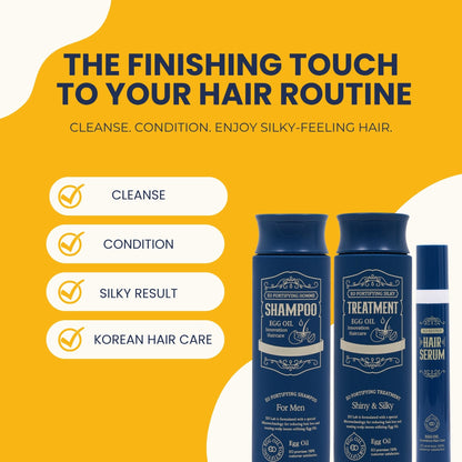 EO Egg Oil Fortifying Silky Hair Conditioner with Egg Oil, 250 ml