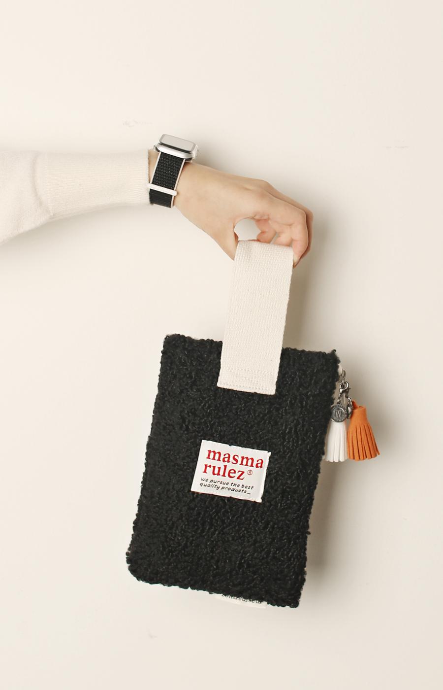 [Masmarulez] Bbom Bbom Strap pouch _Black