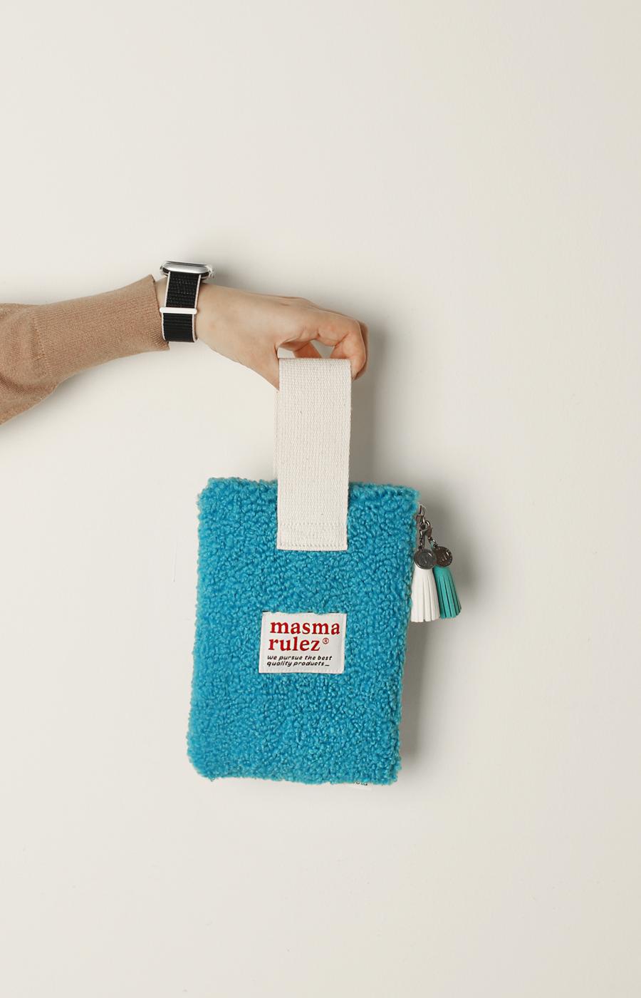 [Masmarulez] Bbom Bbom Strap pouch _Blue