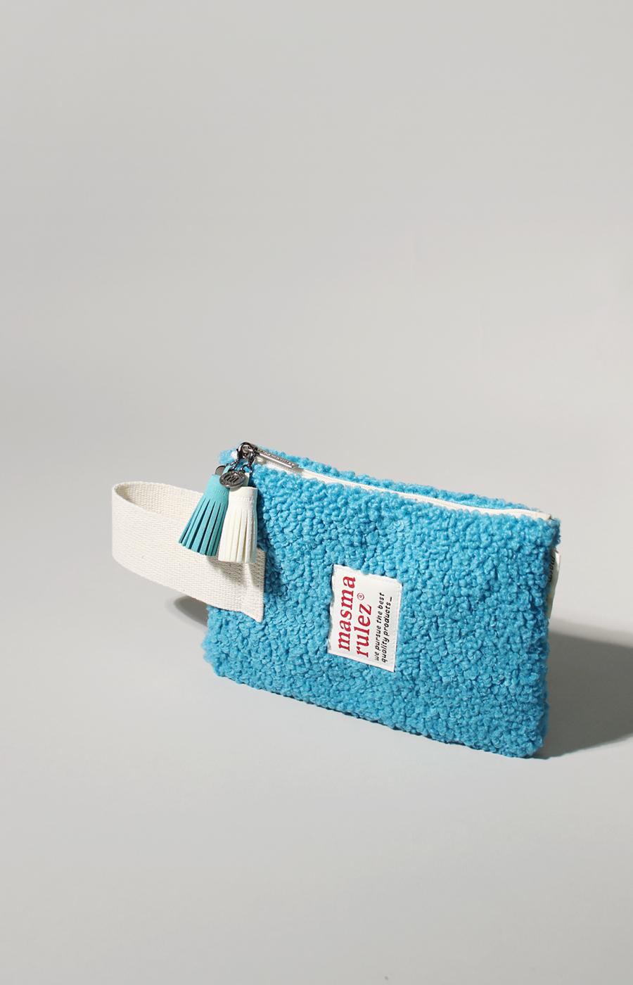 [Masmarulez] Bbom Bbom Strap pouch _Blue