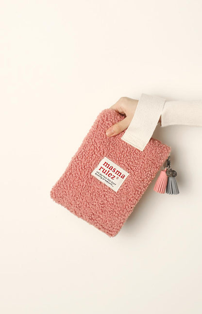 [Masmarulez] Bbom Bbom Strap pouch _Indi pink