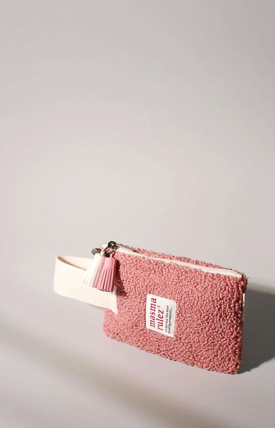 [Masmarulez] Bbom Bbom Strap pouch _Indi pink