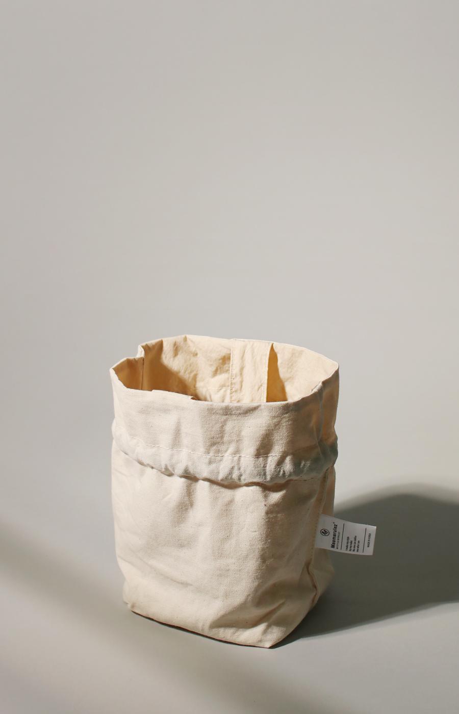 [Masmarulez] Solid string tote bag Waterproof _ Beige