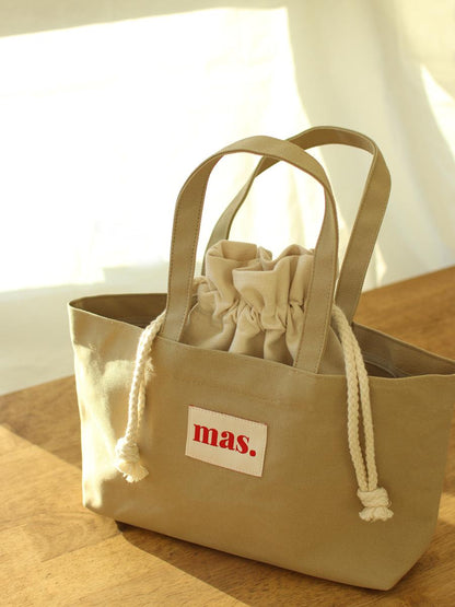 [Masmarulez] Boat tote bag _Beige