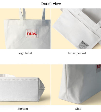 [Masmarulez] Boat tote bag _Cream