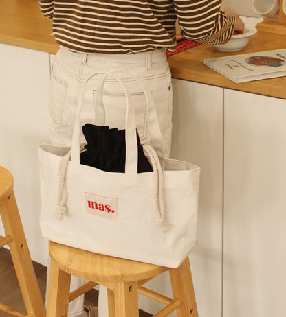 [Masmarulez] Boat tote bag _Cream