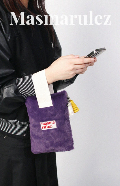 [Masmarulez] Bodry Strap pouch _ Purple