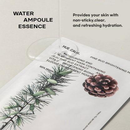 [HUE_CALM] Jeju Pine Bud Transparent Mask 27g x 10 Sheets