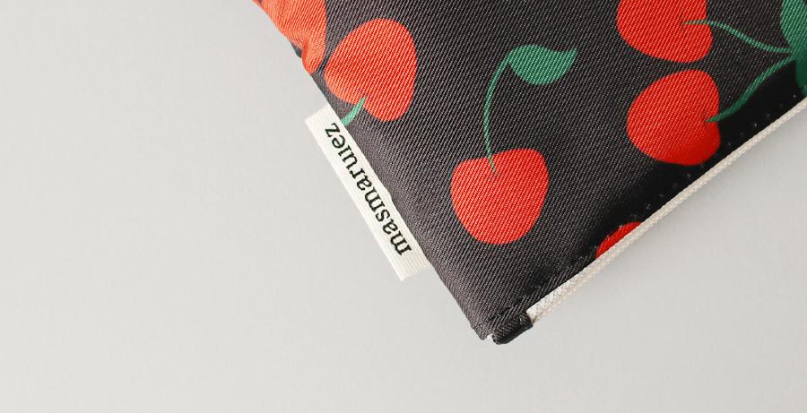 [Masmarulez] Cherry pattern Strap pouch