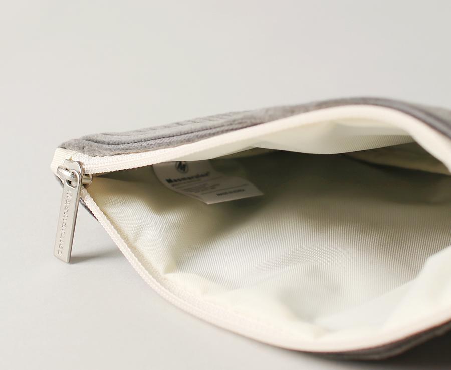 [Masmarulez] Corduroy Strap pouch _ Gray