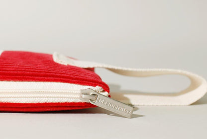 [Masmarulez] Corduroy Strap pouch _ Red