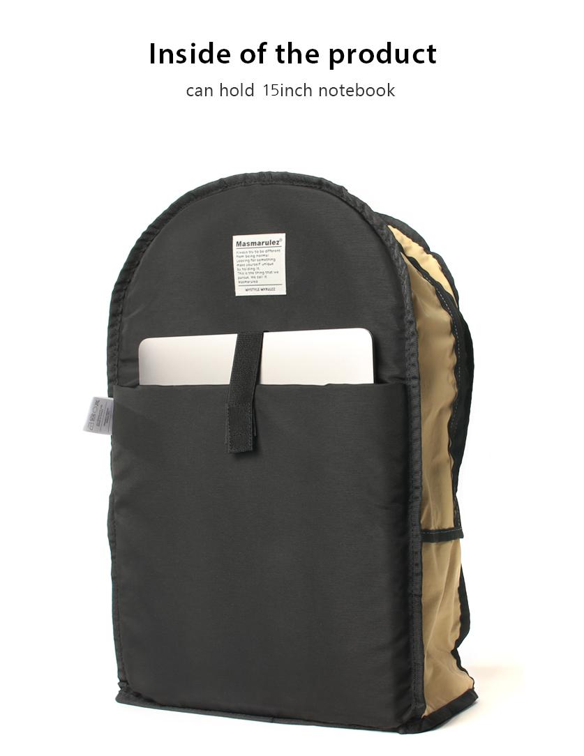 ★masmarulez★ Daily backpack _ Black MUSINSA | MASMARULEZ [INT] Daily lightly backpack _ Black