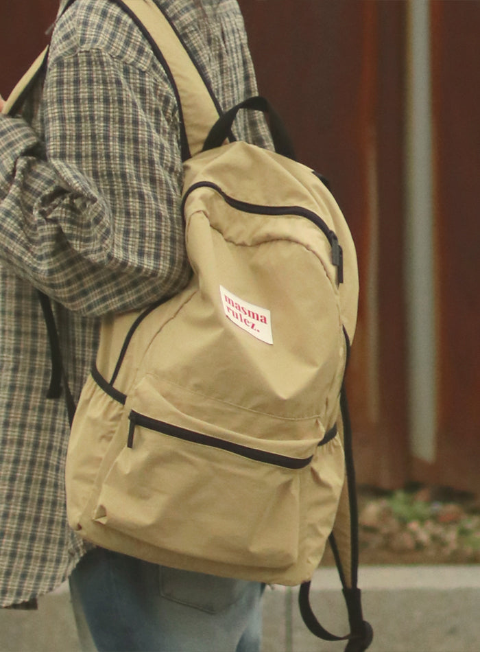 [Masmarulez] Daily backpack Water proof _Beige