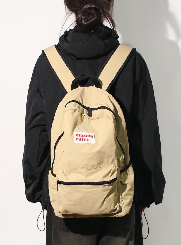 [Masmarulez] Daily backpack Water proof _Beige