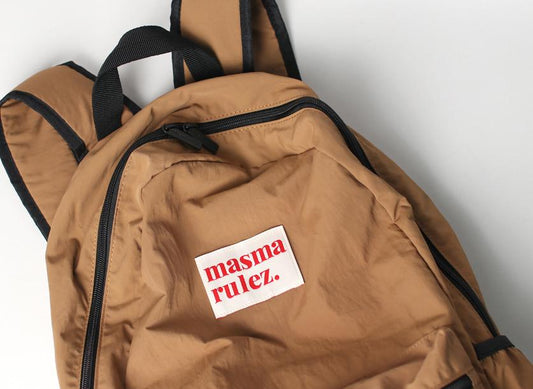 [Masmarulez] Daily backpack Water proof _Brown