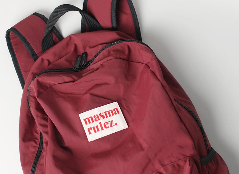 [Masmarulez] Daily backpack Water proof _Burgundy