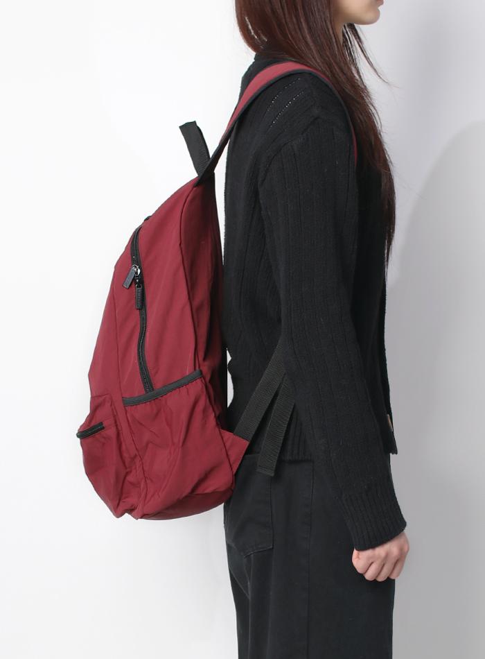 Daily backpack _Burgundy