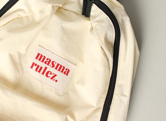 [Masmarulez] Daily backpack Water proof _Butter cream