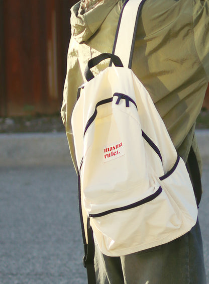 Daily backpack _Cream