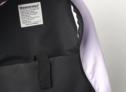 [Masmarulez] Daily backpack Water proof _Purple