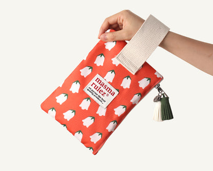 [Masmarulez] Flower Strap pouch _ Bellflower