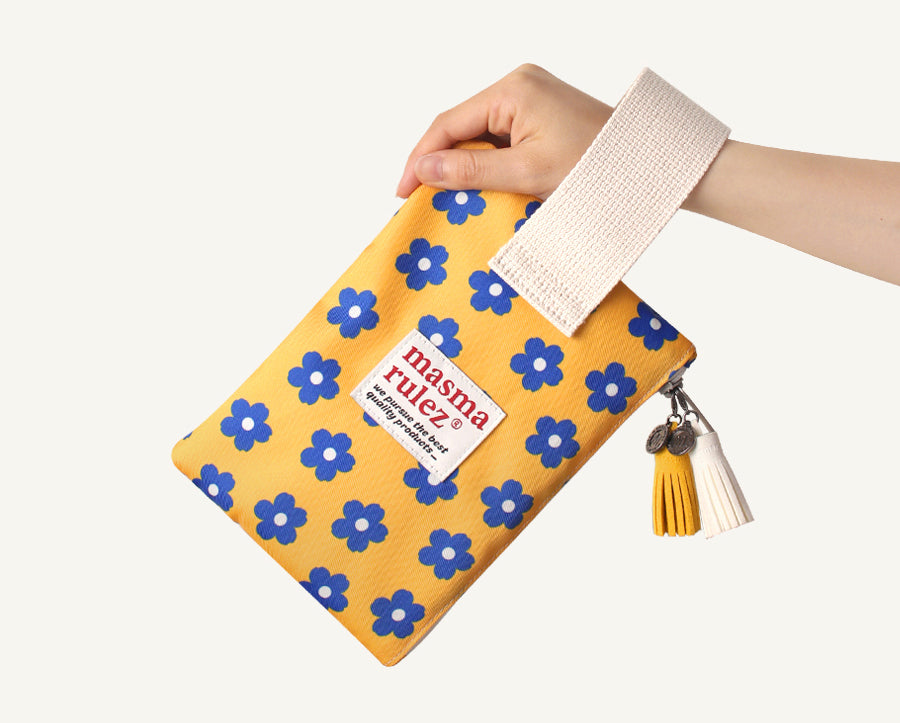 [Masmarulez] Flower Strap pouch _ Myosotis