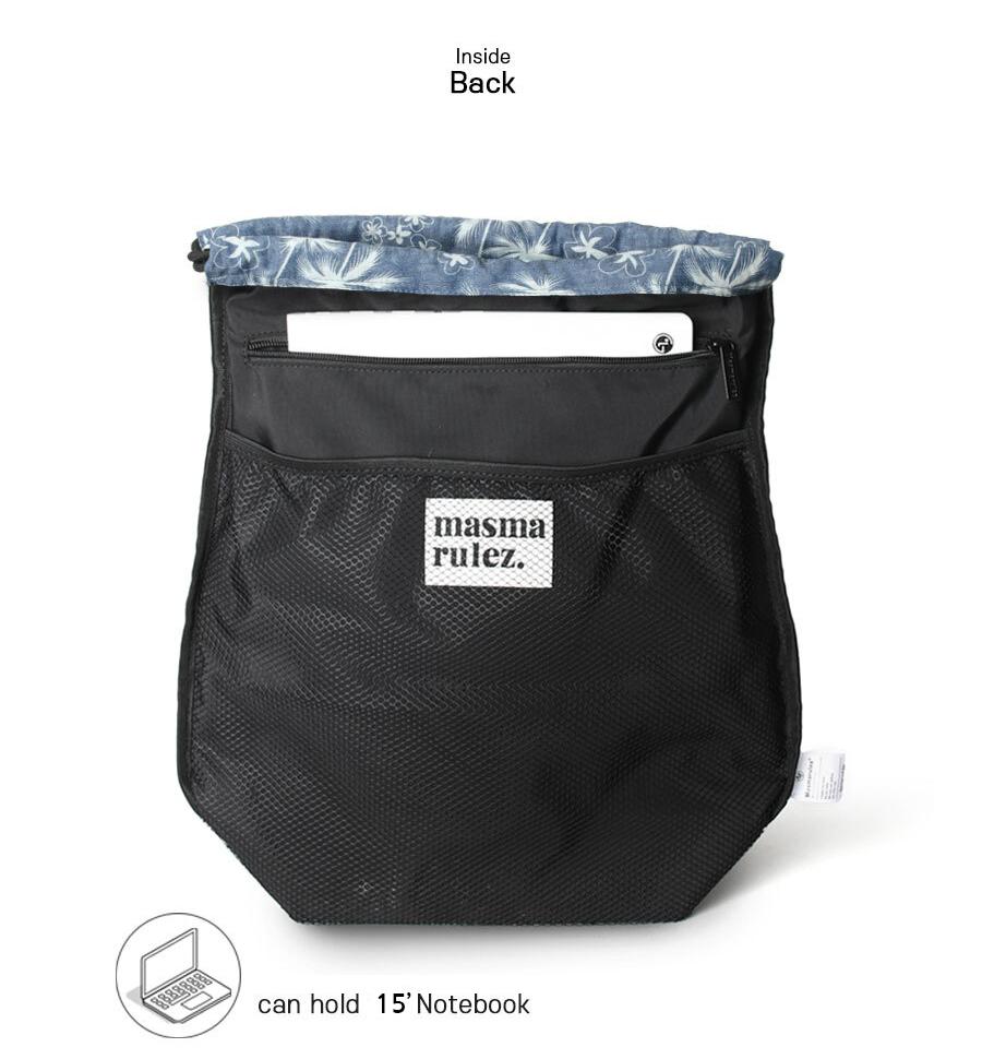 ◆masmarulez◆ Gym sack string bag hawaii denim 5011172175 Masmarulez] Gym sack string bag _ Hawaii denim – Nyfashioncity