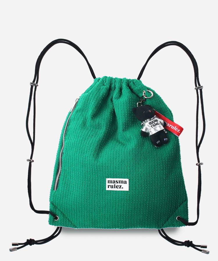 Masmarulez Gym Sack backpack string Bag _Tear green