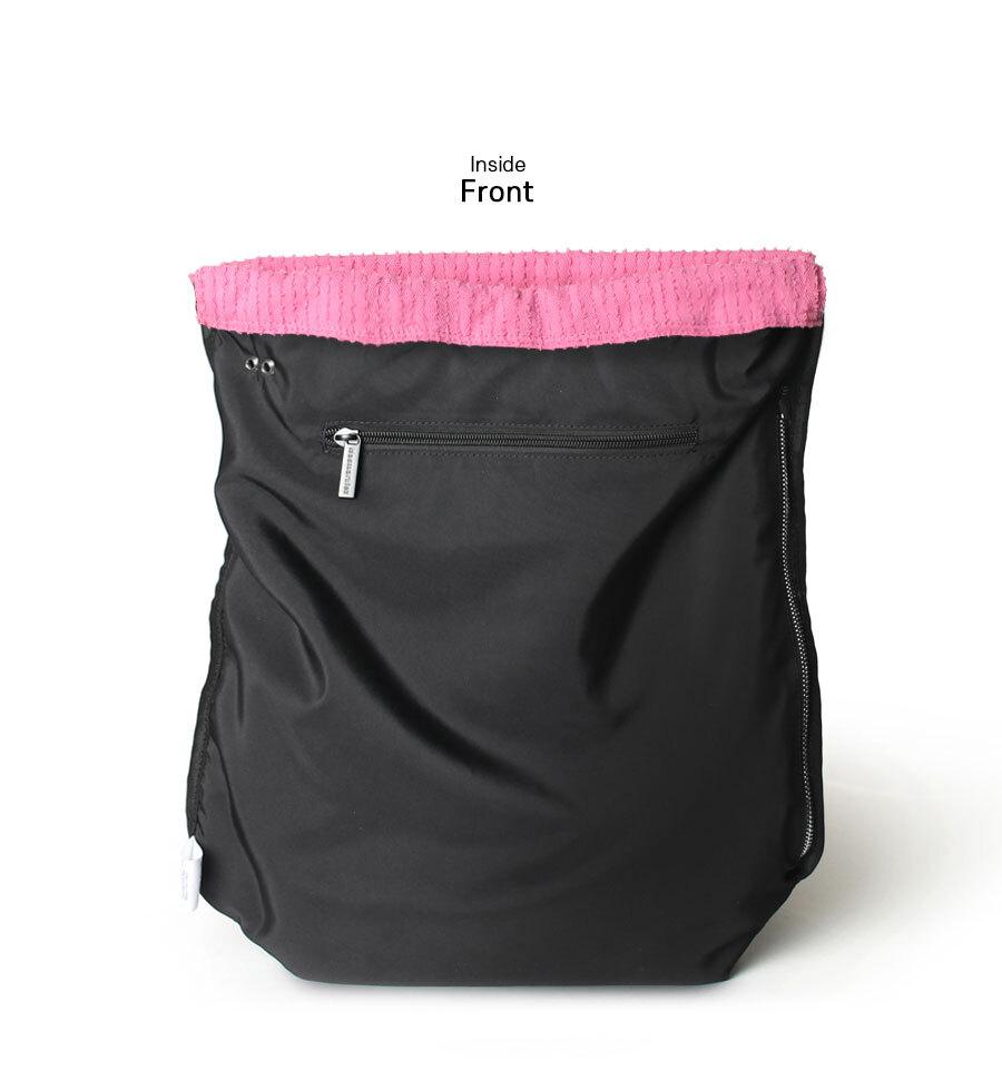 Masmarulez Gym Sack backpack string Bag _Tear pink