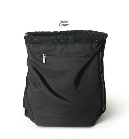 Masmarulez Gym Sack backpack string Bag _Twilight black