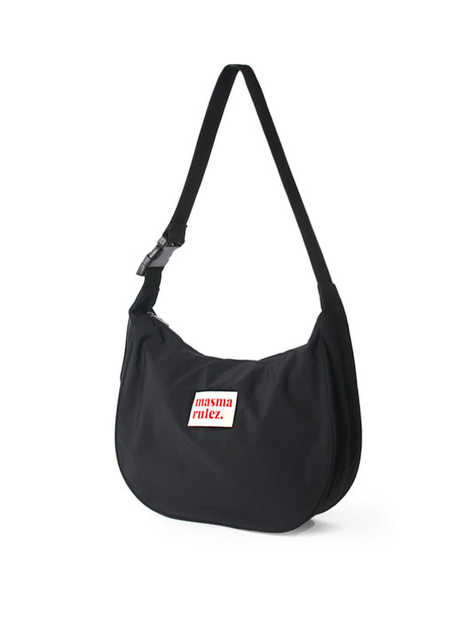 [Masmarulez] Halfmoon cross bag _ Black