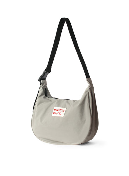 [Masmarulez] Halfmoon cross bag _ Gray