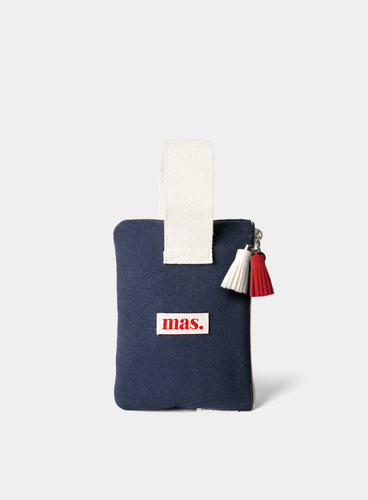 [Masmarulez] Heavy waist Strap pouch _ Navy