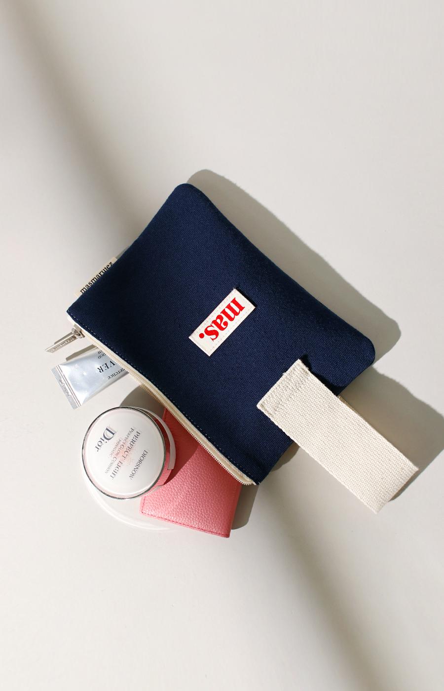 [Masmarulez] Heavy waist Strap pouch _ Navy