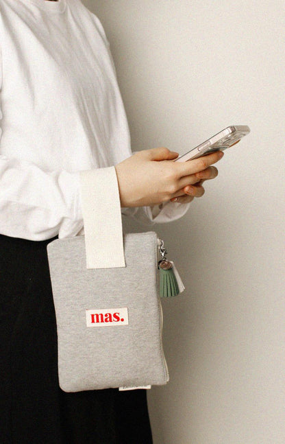 [Masmarulez] Heavy waist Strap pouch _ Gray